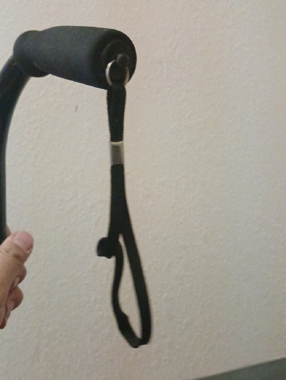 Adjustable Black Walking Cane with Foam Handle - Picture 9 of 11